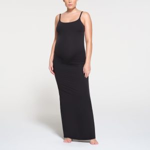 MATERNITY LONG SLIP DRESS
