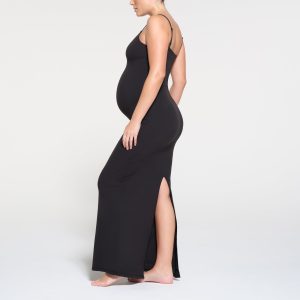 MATERNITY LONG SLIP DRESS