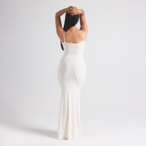 PETITE LONG SLIP DRESS
