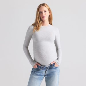 MATERNITY LONG SLEEVE T-SHIRT