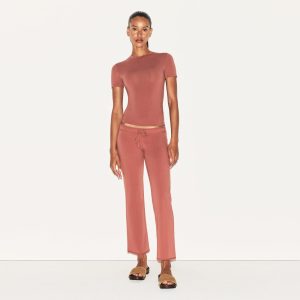 LOW RISE CROP PANT