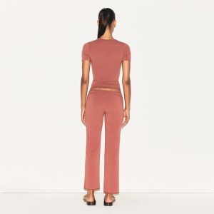 LOW RISE CROP PANT