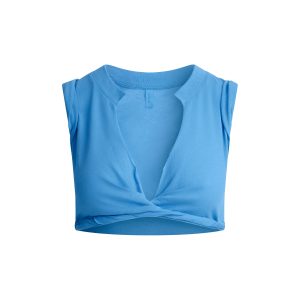 PLUNGE TWIST TOP