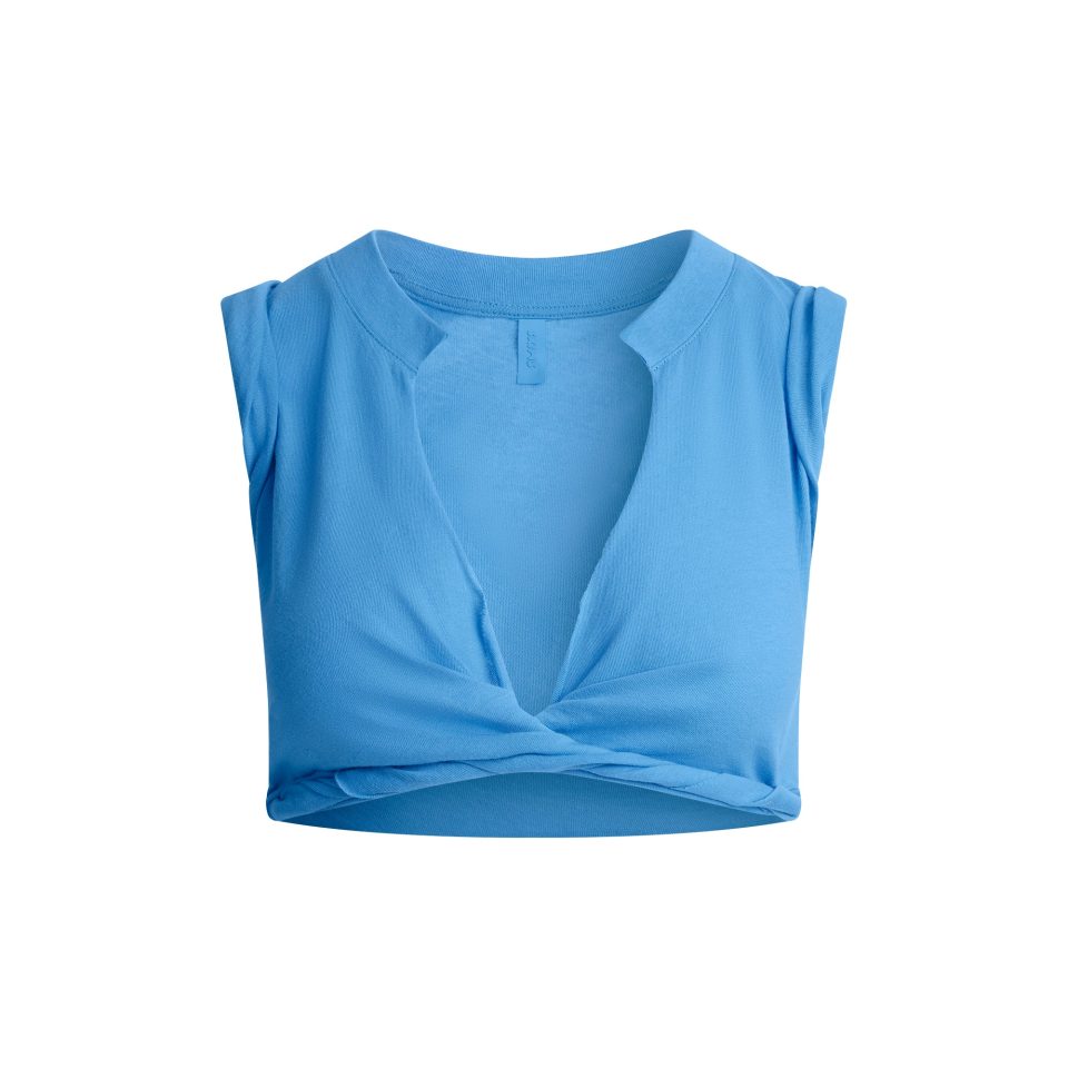 PLUNGE TWIST TOP