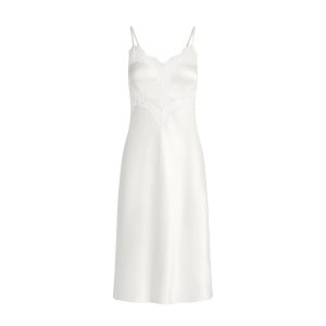 LACE MIDI SLIP DRESS