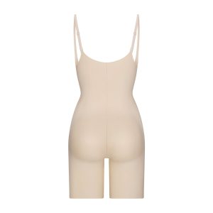 BUTT ENHANCING OPEN BUST PADDED BODYSUIT