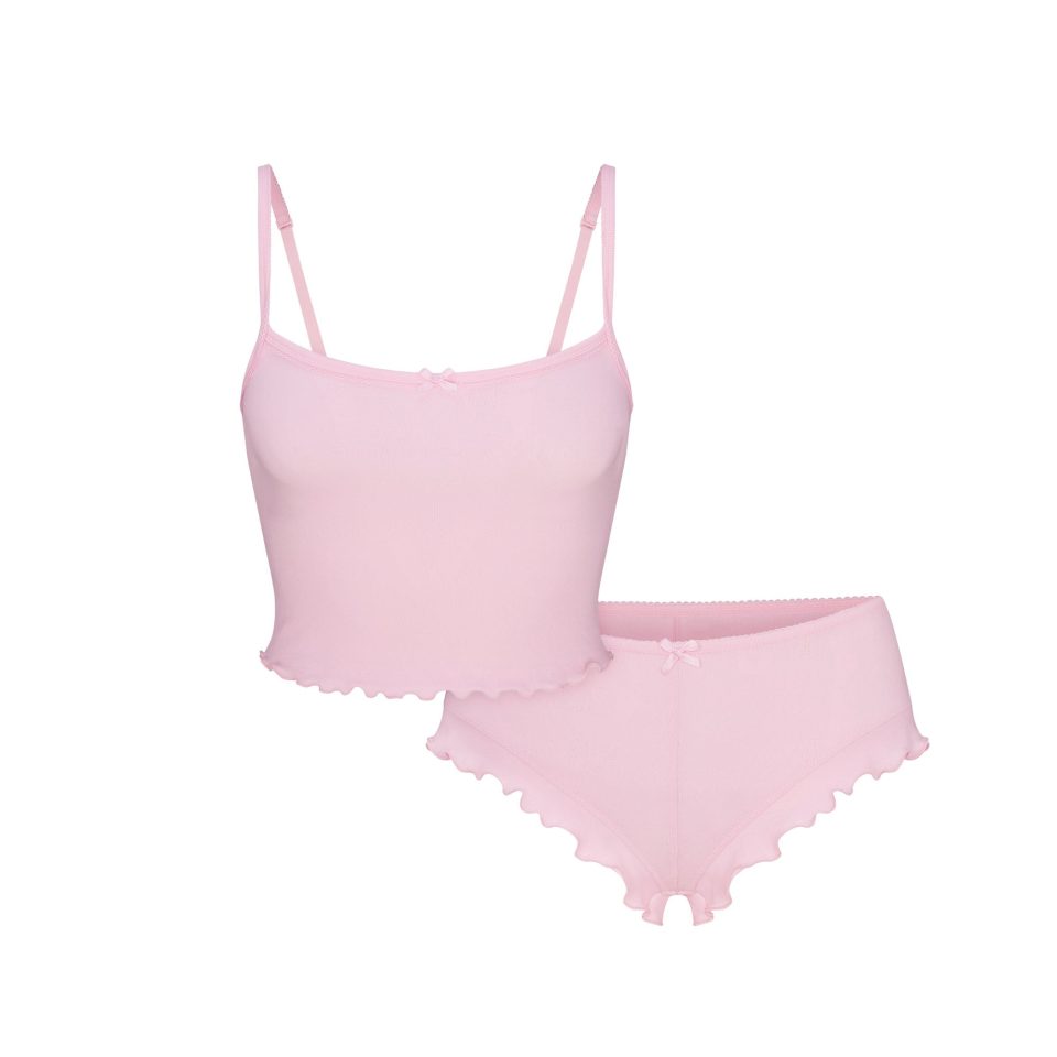 CROPPED CAMI SET