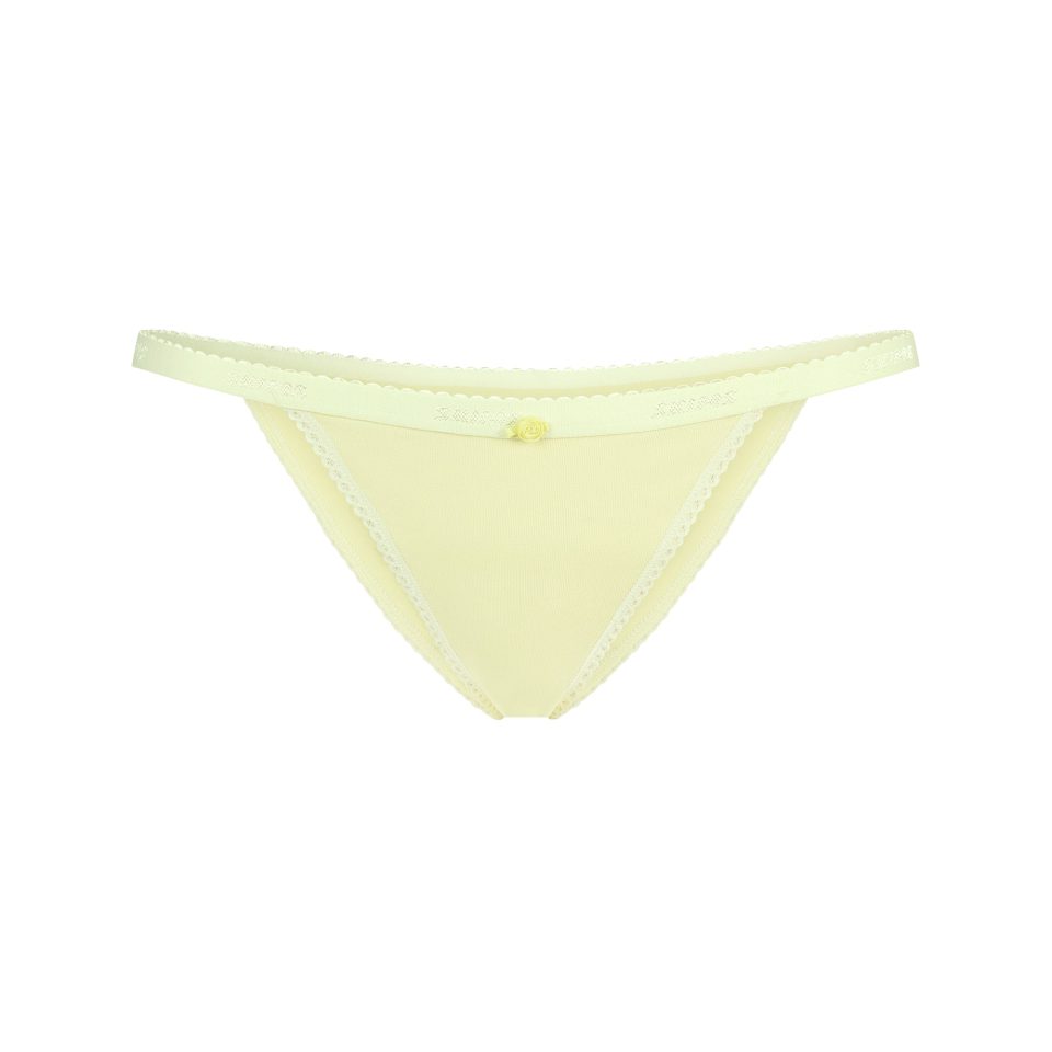 LOGO PICOT STRING BIKINI