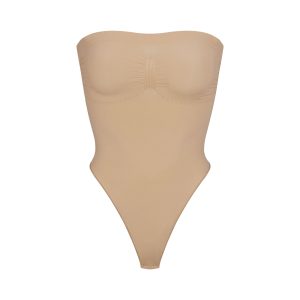 STRAPLESS THONG BODYSUIT