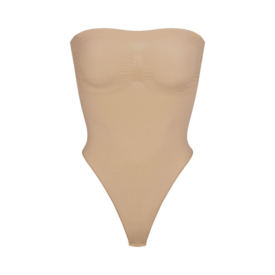 STRAPLESS THONG BODYSUIT