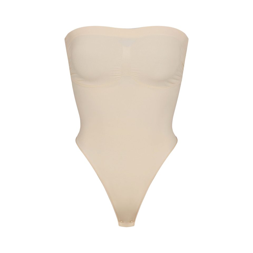 STRAPLESS THONG BODYSUIT