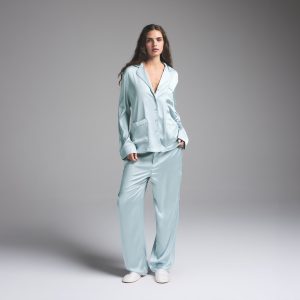 LONG SLEEVE BUTTON UP SLEEP SET