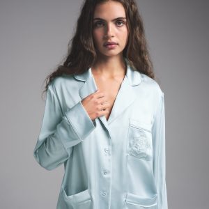 LONG SLEEVE BUTTON UP SLEEP SET